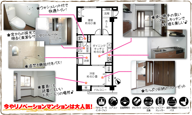 充実リフォーム。写真を大公開!!
